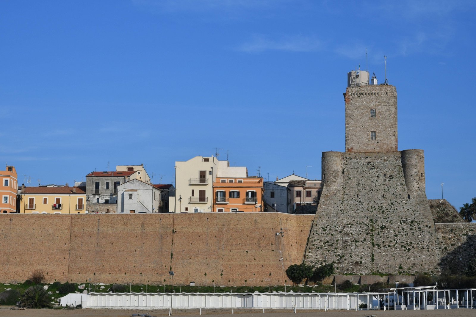 The village of Termoli in Molise, Italy.